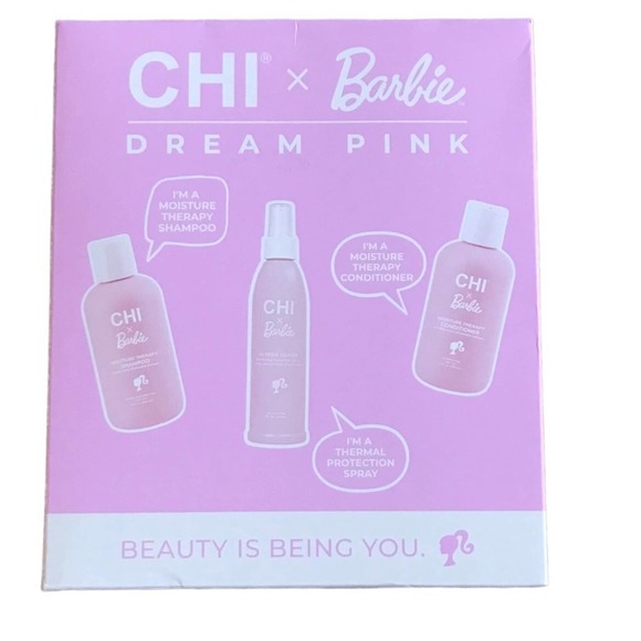 Chi x Barbie Hair Chi X Barbie Dream Pink Hair Care Set Poshmark